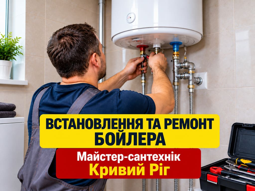 Встановлення бойлера у Кривому Розі