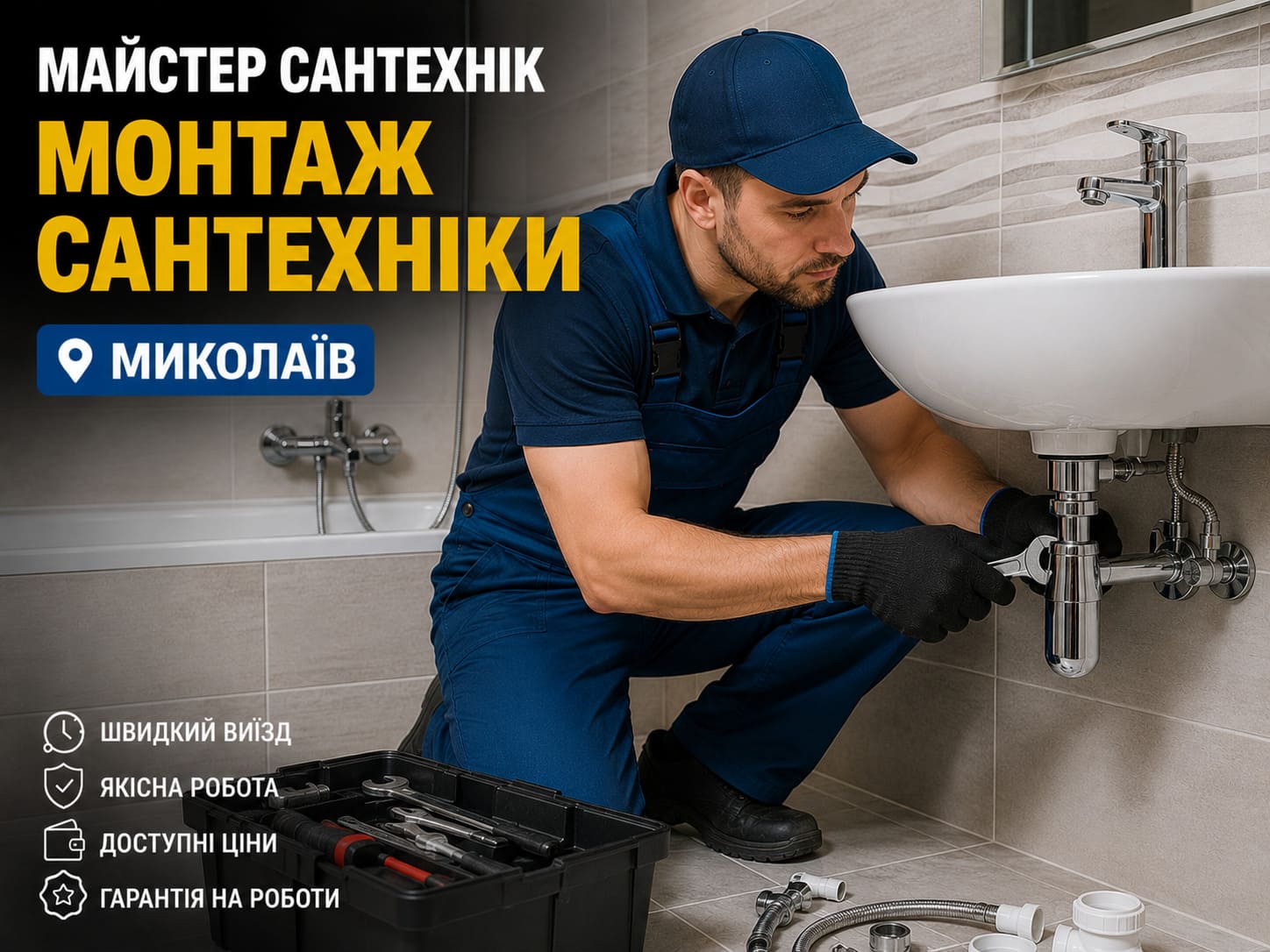 монтаж сантехніки миколаїв
